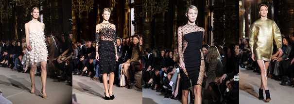 Stella McCartney: Runway—Paris Fashion Week Fall/Winter 2012.  Photo by Dominique Charriau (WireImage)