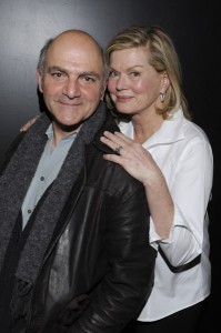 Robyn Peterson with director Tony Abatemarco, photo by Vivien Killea WireImage