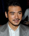 Takeshi Kaneshiro overværer Giorgio Armani modeshow i Milano