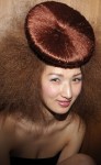Model Mitsuyo at the Maria H. 2011 Swimwear Fashion Show and Party