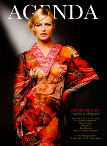Agenda Magazine September 2011 Cover - Photographed by Tim Rudolph for 838 Media Group