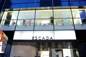 Escada Store Front during Fashion's Night Out, Photo by Arun Nevader
