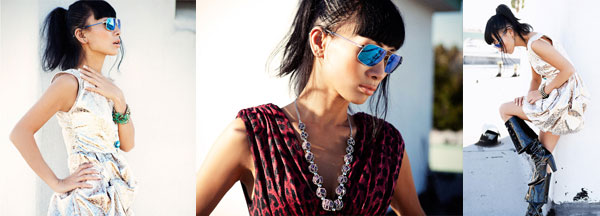Bai Ling in "I Got Out of the Roof Top" (Photos by Jeff Linett) Bai Ling in "I Got Out of the Roof Top" (Photos by Jeff Linett)