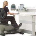 The Elliptical Machine Office Desk.