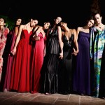 Models Wearing Setorii's Designs After the Las Vegas Runway Show at 2810 Photographed by Jeff Linett