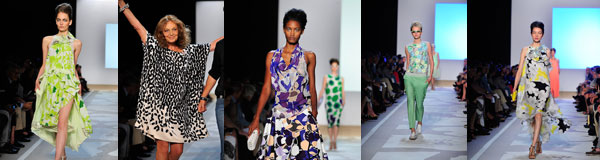 Diane Von Furstenberg Spring 2012 Runway at Mercedes Benz Fashion Week (Photos by Arun Nevader)