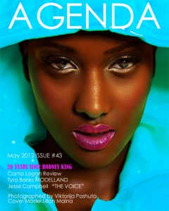 Agenda Magazine Fall 2012 Deksel med Model Lilian Maina, fotografert av Viktorija Pashuta 838 Media Group Agenda Magazine Fall 2012 Cover with Model Lilian Maina, Photographed by Viktorija Pashuta 838 Media Group