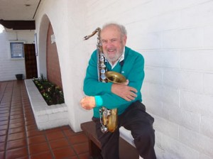 Tenor Saxophonist Dave Pell, Photo by Charles Nuetzel