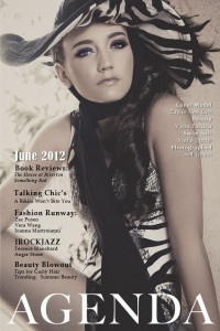 Agenda Magazine June 2012 Cover Photographed by Jeff Linett