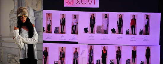 XCVI Fall 2012 Backstage at Vibiana During Style Fashion Week LA