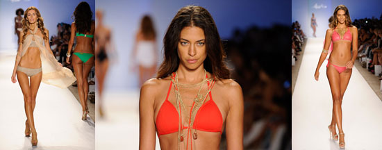 Aquarella at the Raleigh Hotel for the Mercedes Benz Fashion Week Miami Swim Group Show on July 23, 2012 