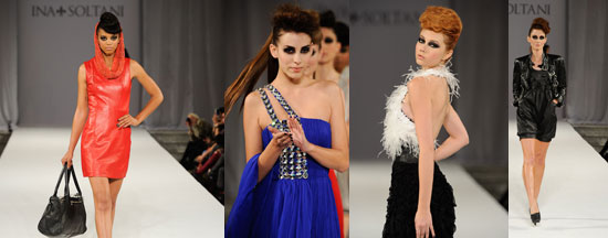 Ina Soltani Runway Fall 2012 During Style fashion Week LA at Vibiani