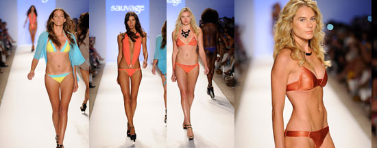 Sauvage at the Raleigh Hotel for the Mercedes Benz Fashion Week Miami Swim Group Show on July 23, 2012 