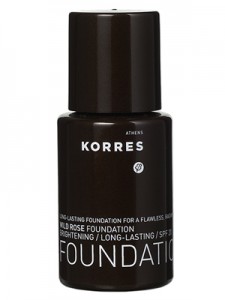 Flawless Finish: Korres Wild Rose Foundation