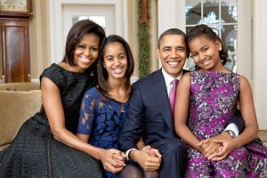 Obama Family Portrait