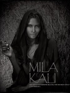 Mila Kali Autumn 2013 Face of the Month Photographed by Ash Gupta