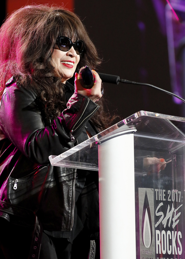 Ronnie Spector at She Rocks event January 2017