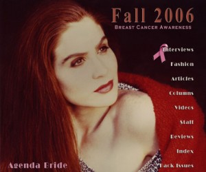 Fall 2006 Cover Photographed by Glenn Gordon. Cover Model: Susan Cody Tosches
