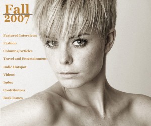 Agenda Magazine Fall 2007 Cover Photographed by Ash Gupta