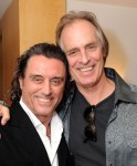 Ian McShane and Keith Carradin attend the DPA Pre-Golden Globes Gifting Suite at the LHermitage Hotel January 13, 2011, Getty Images
