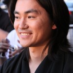 Actor Shin Koyamada at the EM&CO Japan Relief Fundraiser