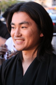 Actor Shin Koyamada at the EM&CO Japan Relief Fundraiser