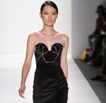 Model walks the runway during the Supima fashion competiton at Lincoln Center September 8, 2011 during Mercedes Benz Fashion Week in New York, photo by Mike Coppola