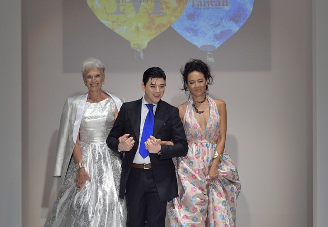 Malan Breton on the Runway