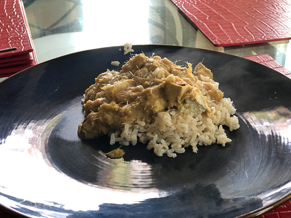 My failed attempt at Thai Coconut Curry with Tofu and Mushrooms