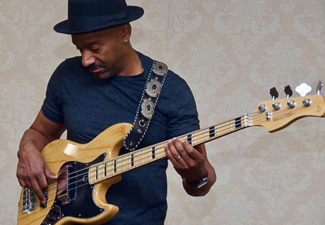 Marcus Miller & Richard Bona at Sire USA, NAMM 2019