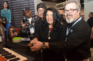 Larry Dunn at Casio NaMM 2020 ©AGENDA