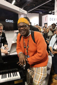 Howard Johnson - Larry Dunn at Casio NaMM 2020 ©Firsttakepr