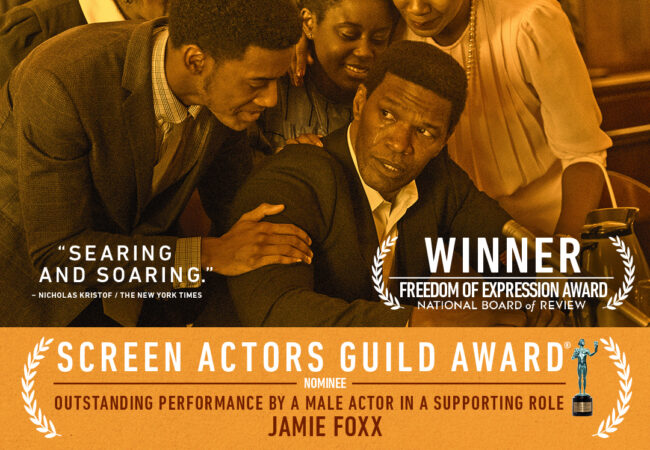 "Just Mercy" SAG Award-Winner