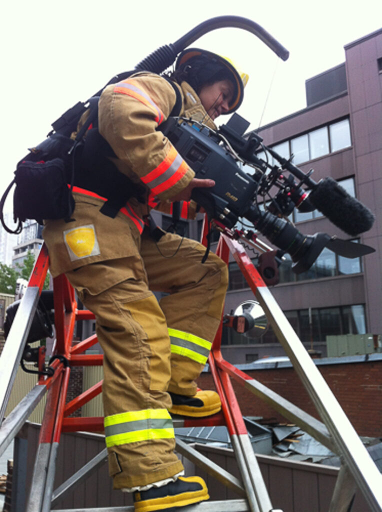 FIREWOMAN  Femmes des Casernes: Image of Director/Producer Louise Leroux