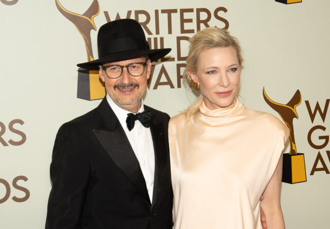 Nominee for Best Original Screenplay Tàr with Cate Blanchett
