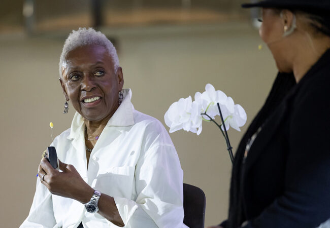 Black Design Collective Pull Back The Curtain: A Conversation with Bethann Hardison. Photo by Karim Saafir