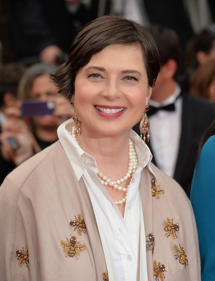CANNES, FRANCE - MAY 14, 2015: Isabella Rossellini at the gala premiere of “Mad Max: Fury Road” at the 68th Festival de Cannes. (Photo Credit: Featureflash Photo Agency / Shutterstock.com)