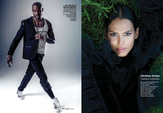 Two Fashion Editorials by Ty-Ron Mayes for Agenda