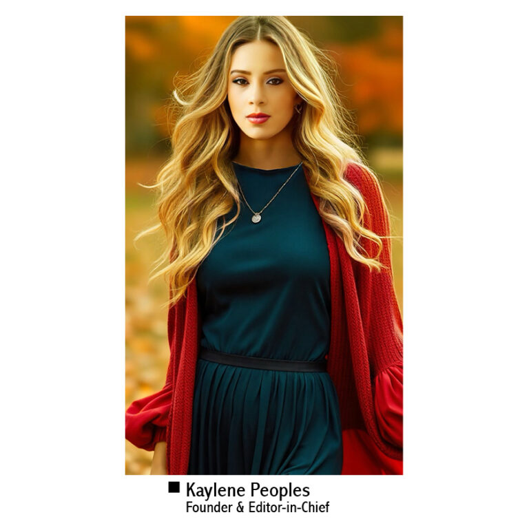Kaylene Harding Kaylene Peoples – AGENDA Editor-in-Chief – AGENDA