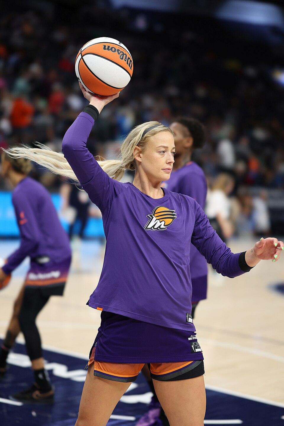 Sophie Cunningham MN Lynx vs Phoenix Mercury, May 31st, 2024 at Target Center in Minneapolis, Minnesota (photo credit John McClellan)