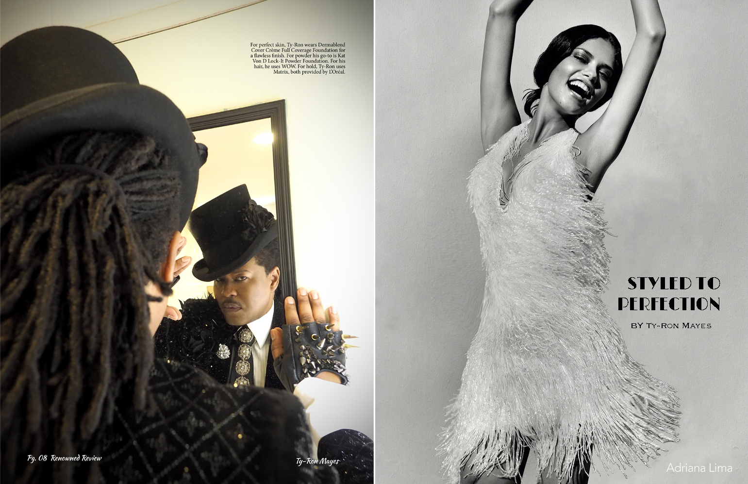 Tear Sheet from Renowned Review Issue 2